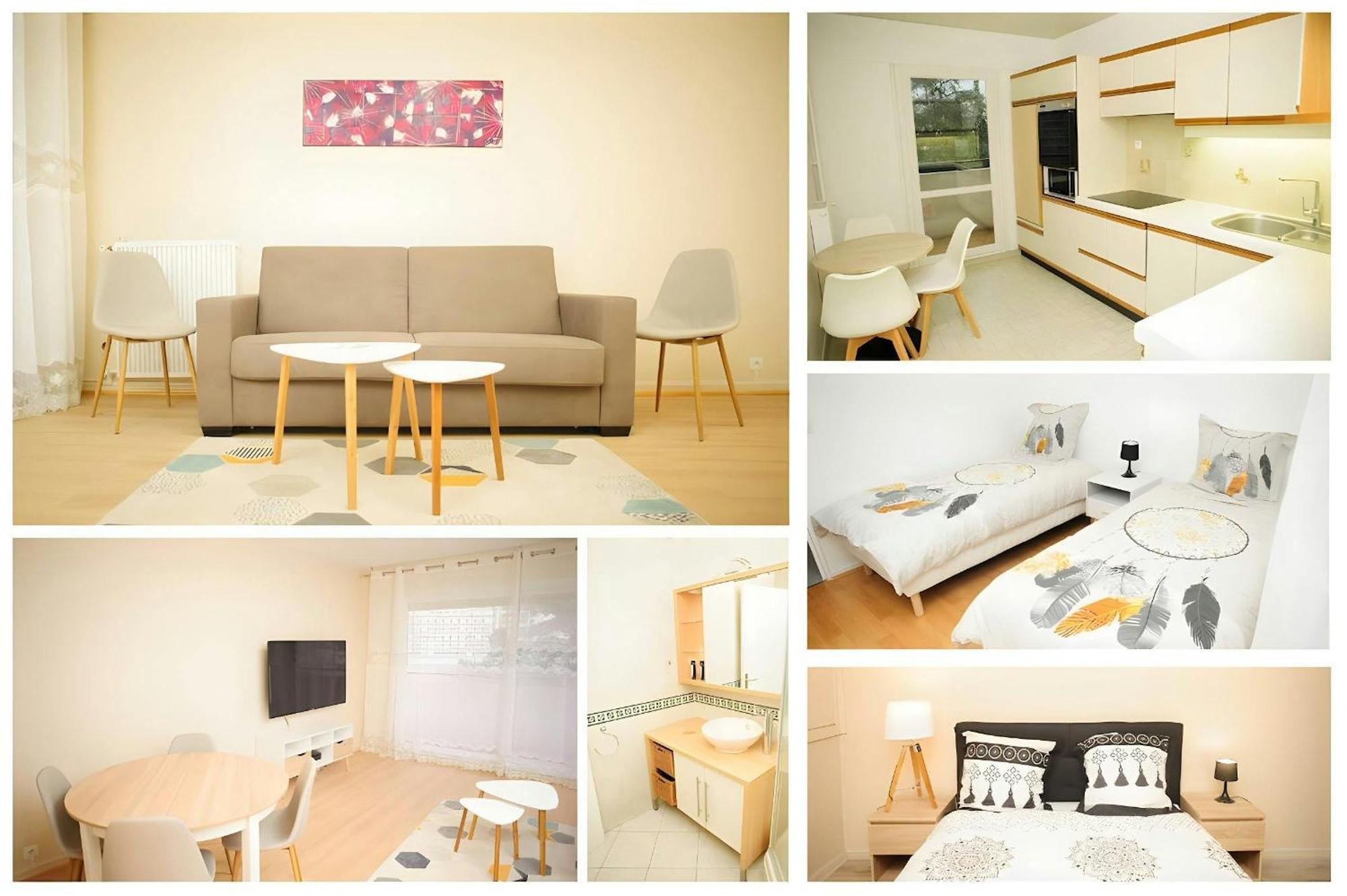 Cosy House Creteil 3 Pieces Lägenhet Exteriör bild